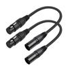 Professionelle 3-Pin XLR Stecker auf 5-Pin DMX Buchse Adapterkabel für Bühnenbeleuchtung und Audio