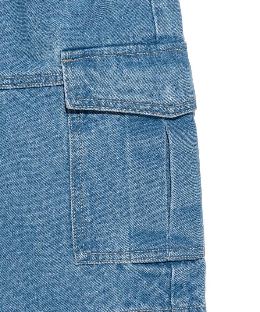 LEE Women'S Cargo Denim Shorts Indigo Medium