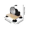 Bread Hand Crank Toast Cutting Homemade Evenly Compact Portable Easy to Use Baking Accessory