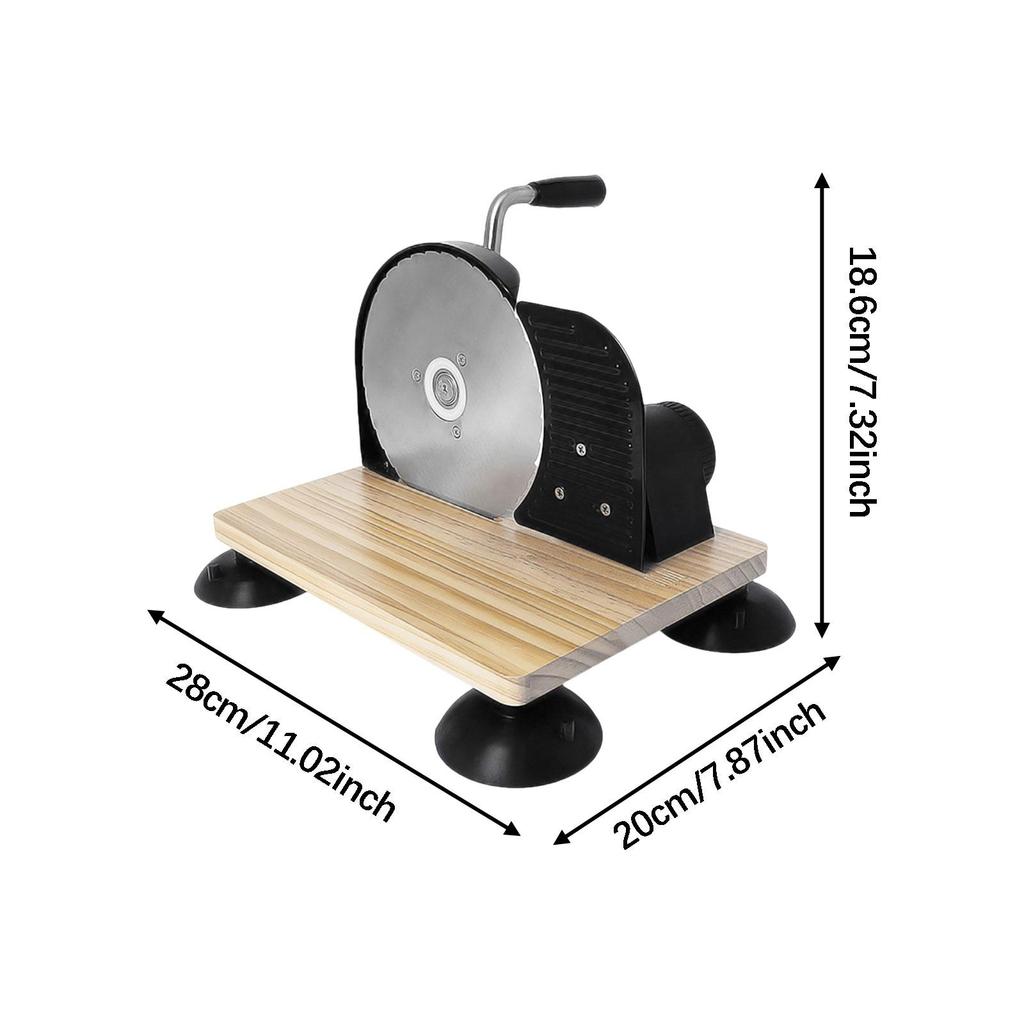 Bread Hand Crank Toast Cutting Homemade Evenly Compact Portable Easy to Use Baking Accessory