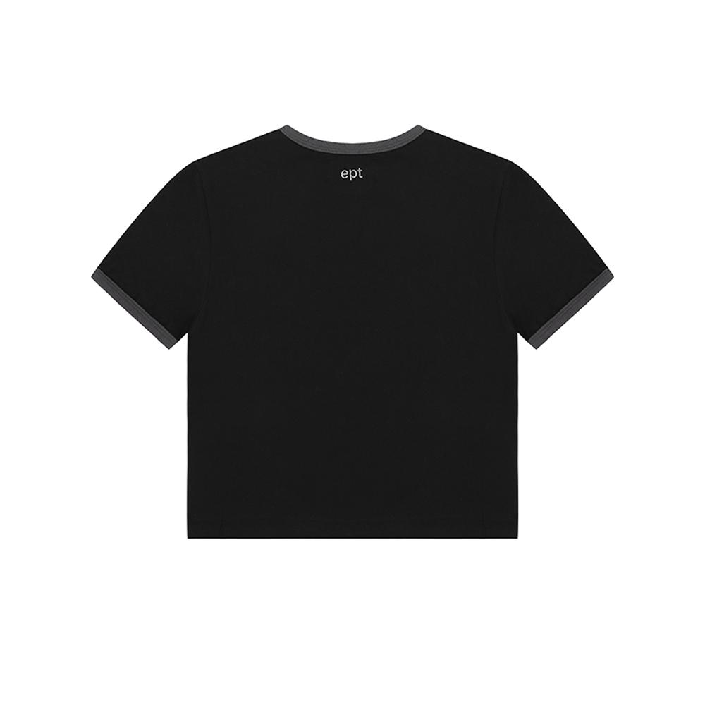 Ipiti Wm Nibble Friends Ringer Tee (Black)