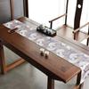 Brocade Flower Tea Mat Household Table Decoration Light Luxury Thickening Waterproof Tablecloth West Array Woven Dry Tea Mat New