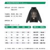 Oversized Streetwear Dog Print Hoodie Unisex Heavyweight Cotton Long Sleeve Pullover Winter Casual Wear