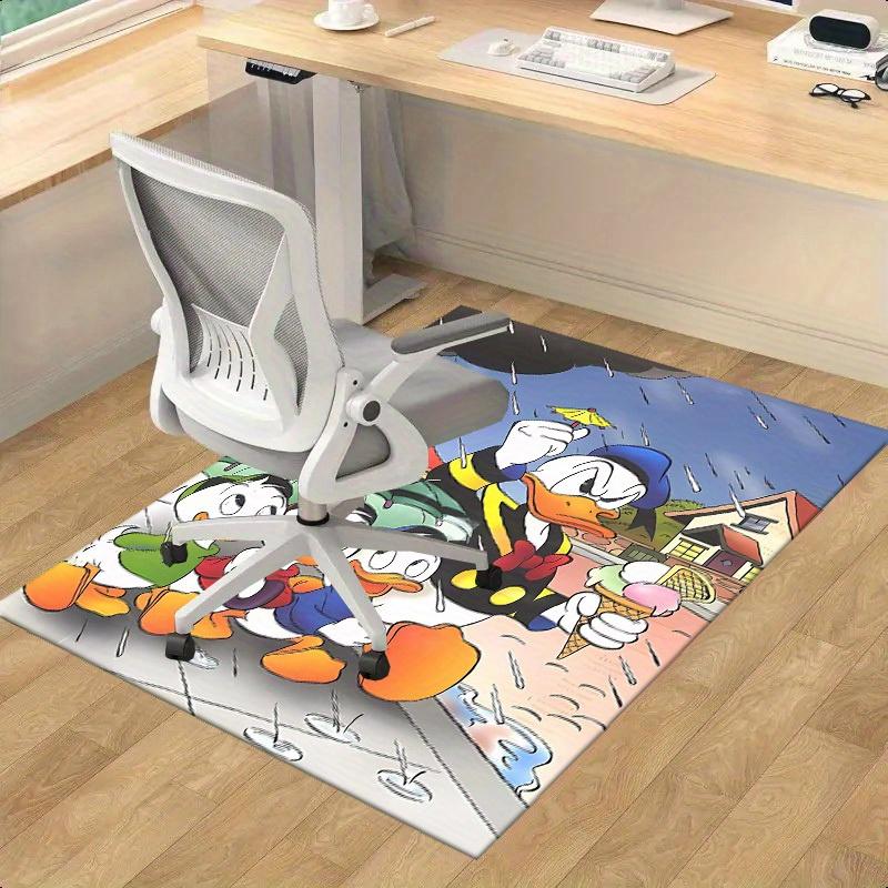 

1pc,Rainy Day Fun: Duck Family Adventure Rug - Perfect for Home, Office, or Outdoor Use - A Unique Gift Idea!H083 60cm by 90cm