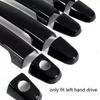 Door Handle Covers Trims For 2003-2013 Toyota Corolla Sedan 9 PCS Glossy Black