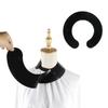 Silicone Hair Cutting Collar Shawl Barbershop Hairdresser Capes Hair Dye Waterproof Neck Wrap Cover Barber Stylist Accessories