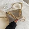 New Outdoors Allover Rhineste Bucket Bag, Glitter Chain Prom Purse, Women's Mini Crossbody Bag (6.3*3.54) Inch