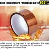 Gold Finger High Temp Heat Resistant Tapes Polyimide Adhesive Battery Wire Insulation Antistatic Circuit Board Protection Tape