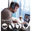 Bluetooth Headphones Over Ear, 60 Hours Playtime Foldable Headphones Wireless Bluetooth Hi-Fi Stereo Deep Bass with 6 EQ Modes, Adjustable