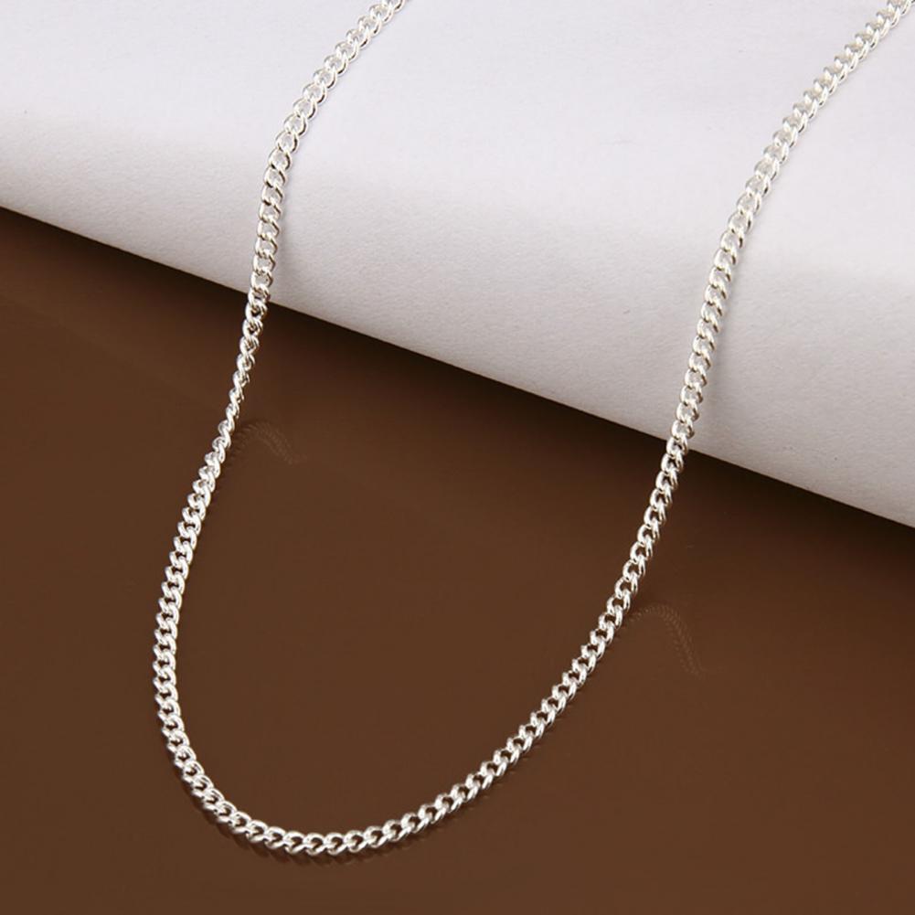 Polished Necklace Stylish Unisex Stainless Necklace with Lobster Clip Hollow Out Chain Punk Hop Design Birthday Gift for A Look