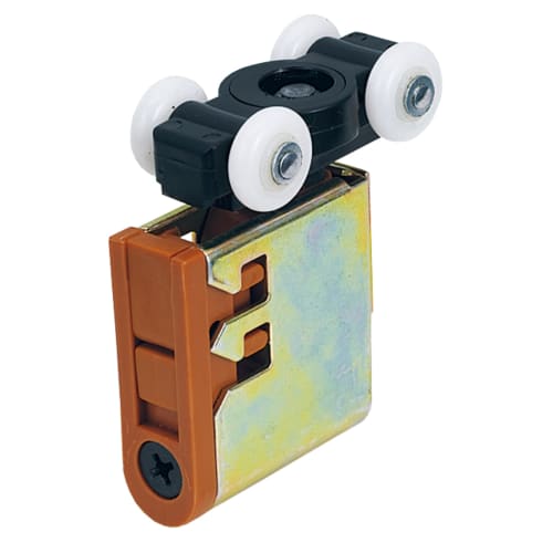 

Nakao Seisakusho NH-072 Upper Hung Door Roller, Brown, for Sliding Doors, Repair and Replacement, Upper Door Roller, Door Load Capacity: Up to 30kg, A