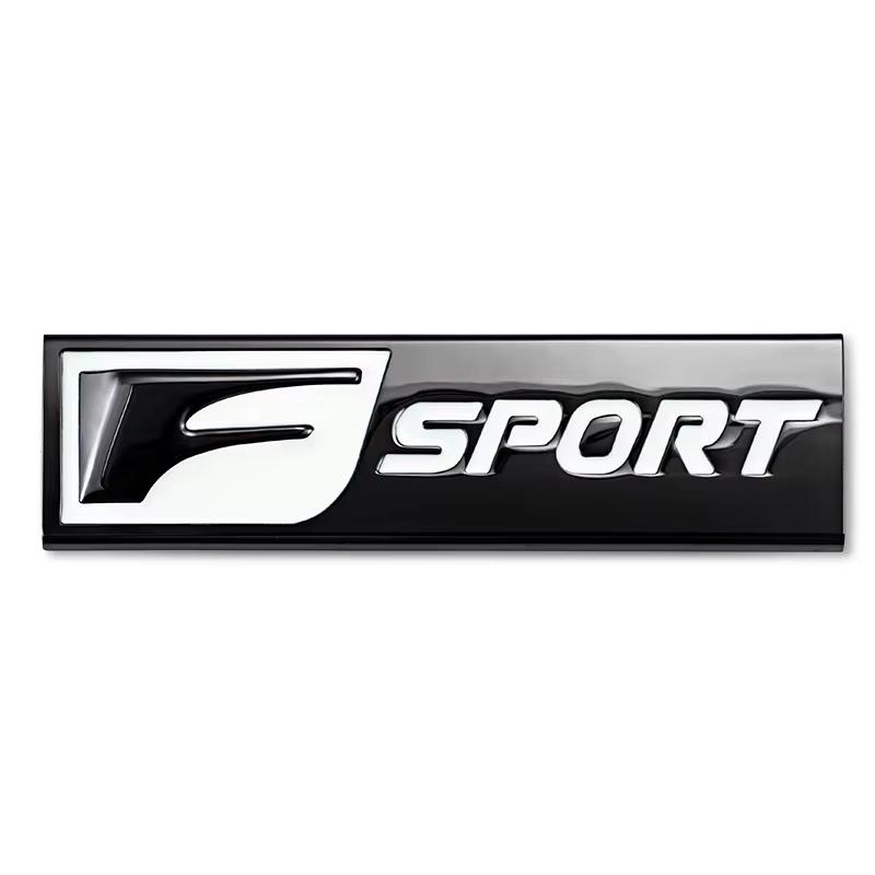 3D Metal Badge Decal Rear Trunk Emblem Sticker Accessories For Lexus F SPORT ES RX NX LS UX LM LX GX LC RZ IS CT GS RC HS TX LBX EC4 7E