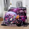 Coperta Peluche Banda Electric Callboy, Per Fan di Musica Rock Roll, Adatta per Soggiorno e Camera da Letto, Calda e Morbida.
