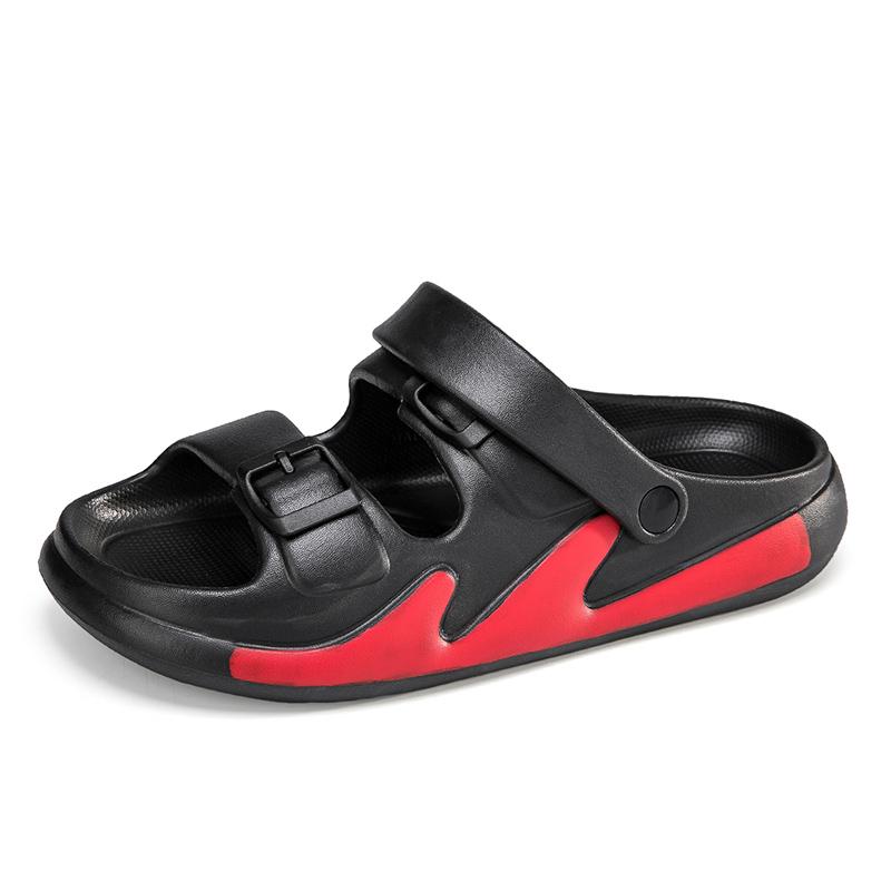 Fashion Mixed Colors Casual Mans Slippers Summer Men's EVA Waterproof Shoe Outdoor Sandal for Men Comfortable Sandals Trendy All-match