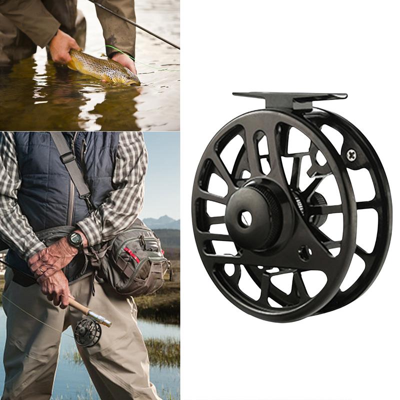 Fly Fishing Rod Reel Ergonomic Baitcaster Reel Baitcasting Reel Fly Fishing Tool Lightweight Fishing Gear For Men Saltwater And