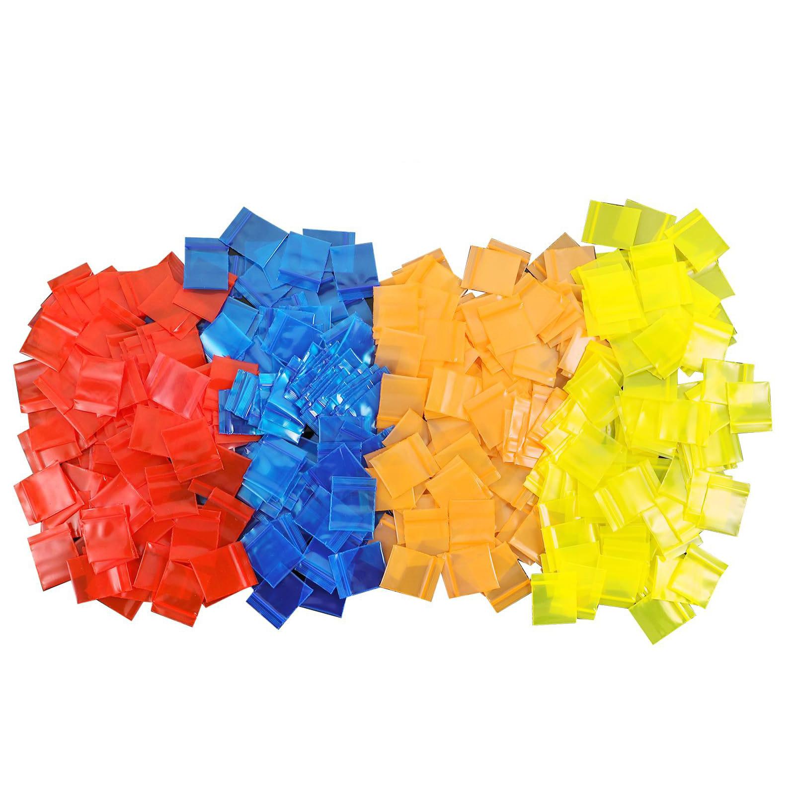 

200PCS Thickened Mini Color Self Sealing Bag Small Jewelry Moisture-proof and Waterproof Storage Bag Christmas Gift Bag