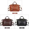2026 Retro Solid Color Genuine Leather Handbag, Large Capacity, Design Boston Bag, Crossbody Women Designer Luxury Bag