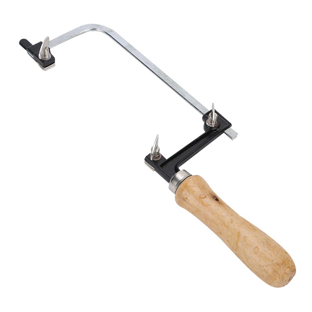 Портативная лучковая пила DIY U-образная лучковая пила инструмент для изготовления ювелирных изделий(Исправлена )