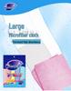 Miaojie 40x40cm Superfiber Cleaning Cloth, 3+1 Pack, Large Size, Strong Water Absorption, Fine Fiber