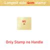 Lederstempel LOGO Personalisierung Messingform Handstanzen Lederstempel Marke Arbeiten Schnitzen Stanzwerkzeuge Handwerk
