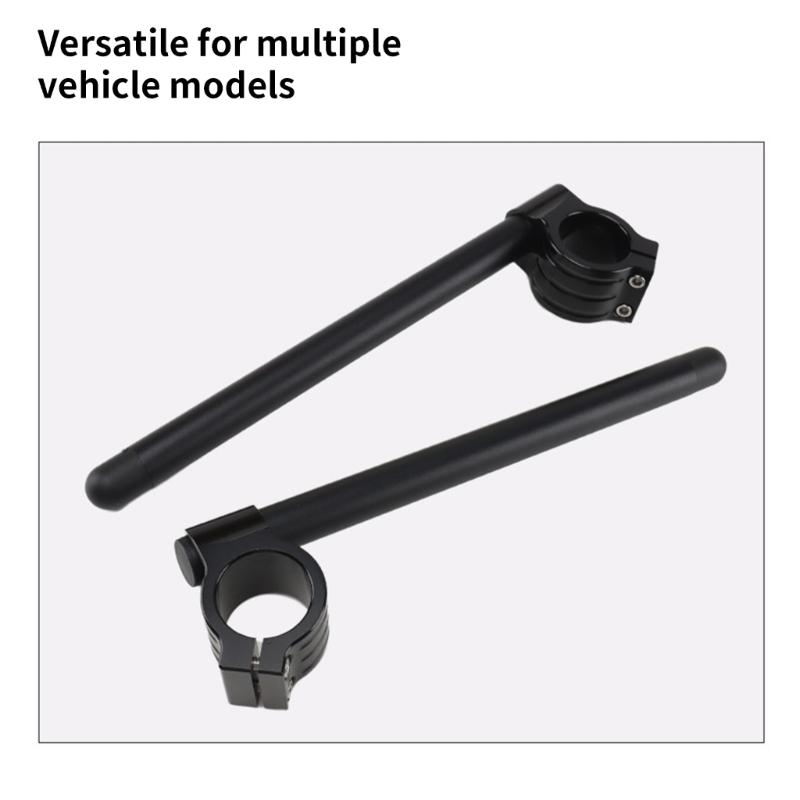 Risers Clip Ons Handle Bars High Performances Fork Clip Ons Handle Bars 35mm Anti Corrosion Handlebars for Motorcycles