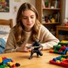 3D Printed Fun Pen Holder Organizer Decoration Kneeling Pose Pen Holder Figure for Desk for Pencil Stationery Markers Craft
