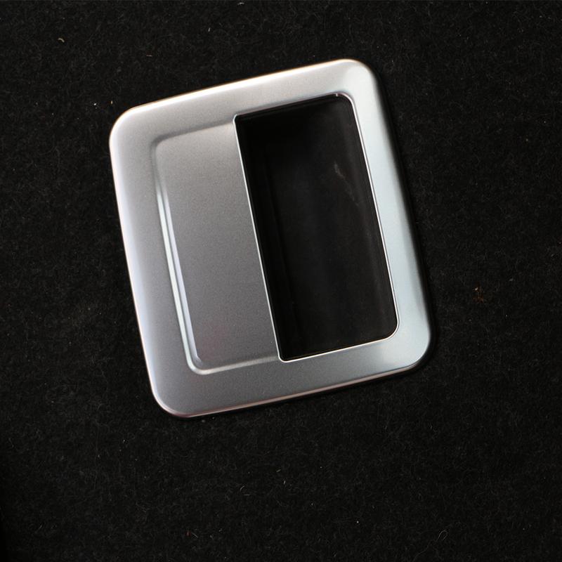 Stainless Steel Car Trunk Cargo Spare Tire Cover Handle Frame Trims for Volkswagen T Roc Vw T-roc 2018 2019 2020 2021 2022 2023