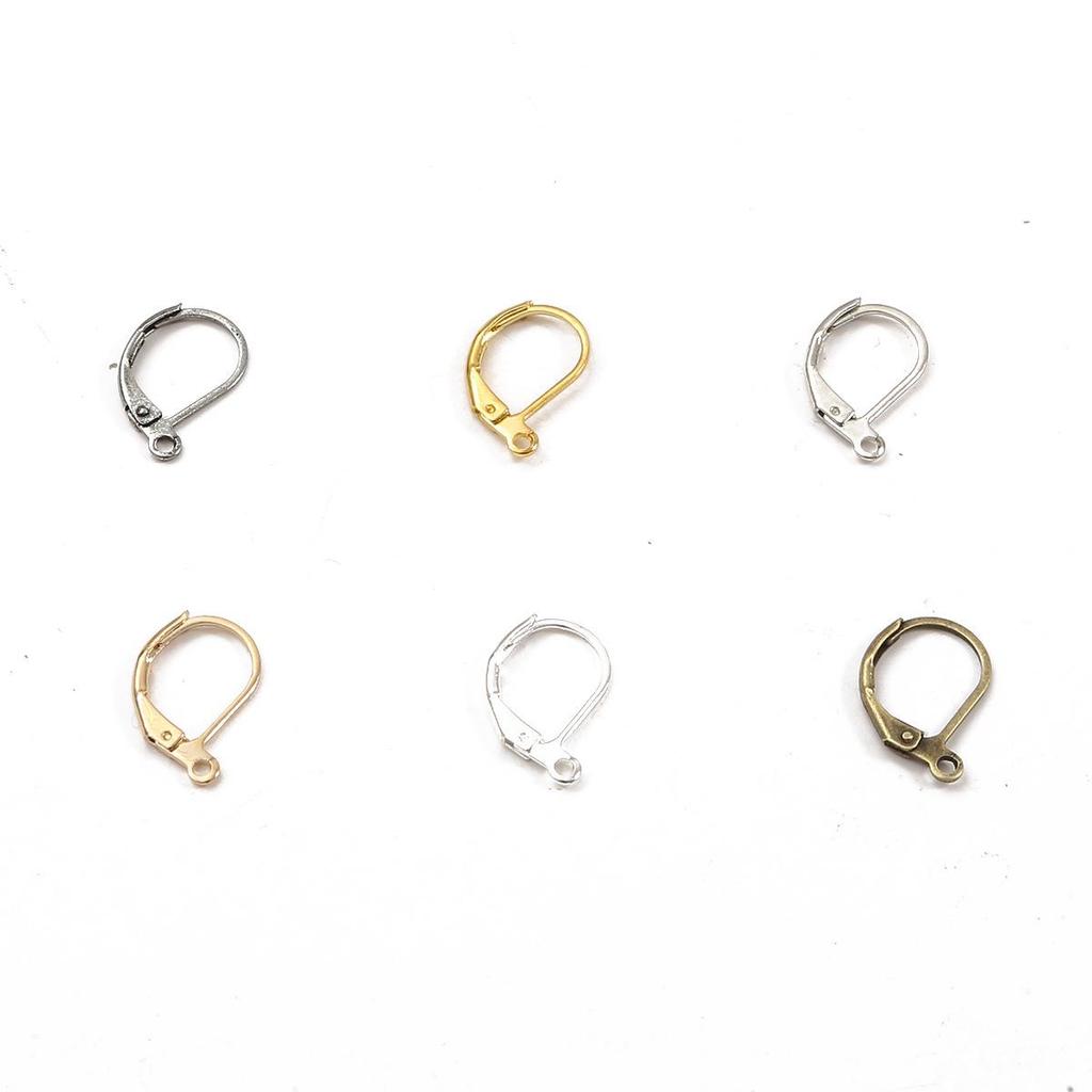 Copper Minimalist French Ear Hook Earrings - Handmade DIY Jewelry Accessories