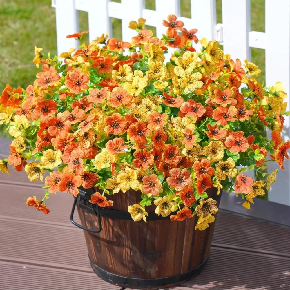 DIY Floral Artificial Pansy Flowers Fake Plants Simulation Flowers  Photography Props