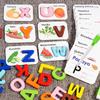 Alphabet Spelling Game: English Flashcards for Kindergarten Puzzle and Early Learning