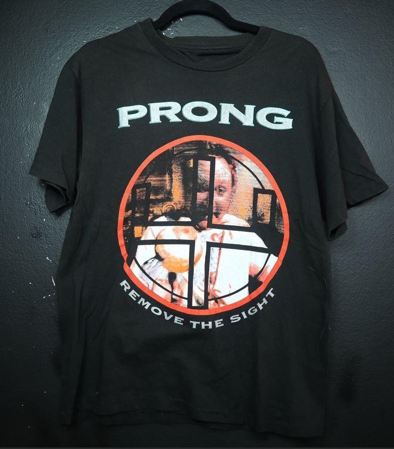 PRONG Remove the Sight 1994 NEW BLACK Shirt Classic Unisex S-5XL 1A0266 Unisex T-Shirt XXL