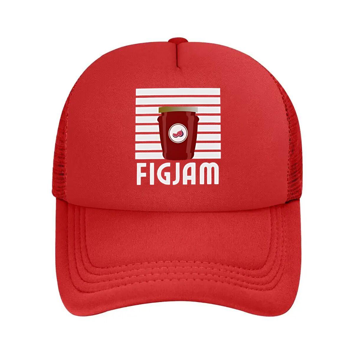 

Figjam Jar of Jam Design Mesh Baseball Cap One Size