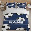 Football Custom Made Word 3D Children's King Size Bedding Duvet Cover Set Cute Printed Cartoon Quilt Cover Home Printed100%
