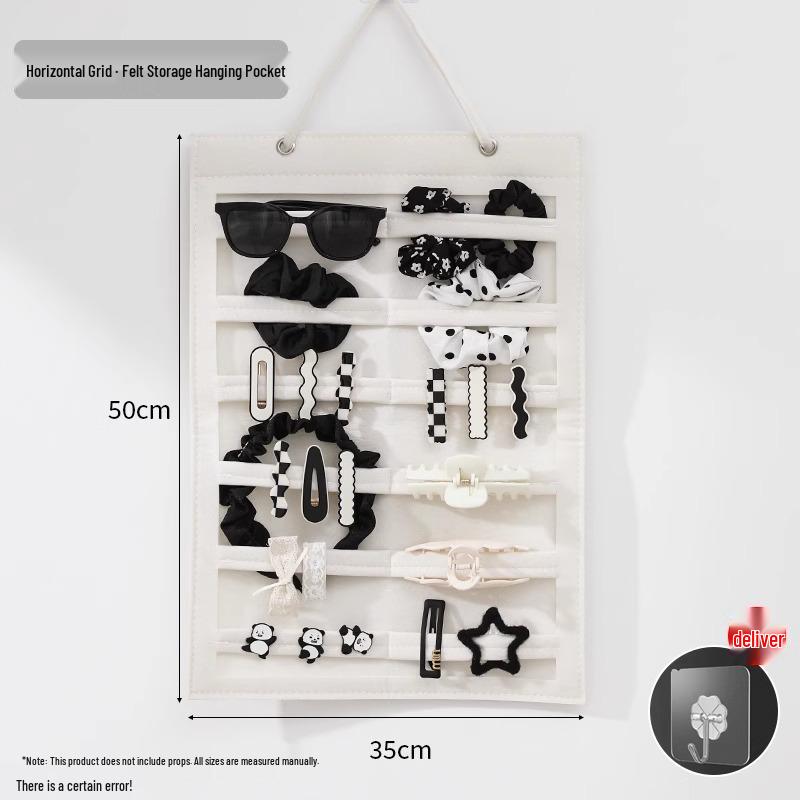 

Настенный органайзер для детских аксессуаров для волос: Заколка для волос, Повязка для волос, Шпилька для волос, Резинка для волос и Хранение украшений.