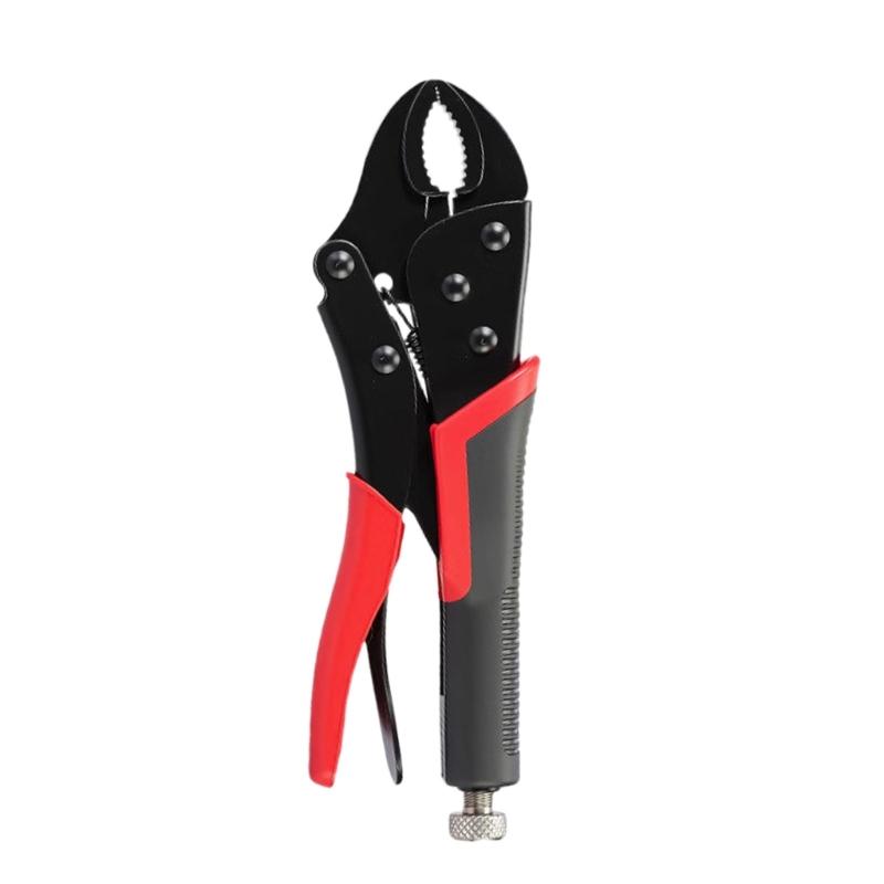 Quality Carbon Steel Locking Clamp Pliers With Accurate Teeth And Rolled Screw For Secure Fastening Industrial Projects