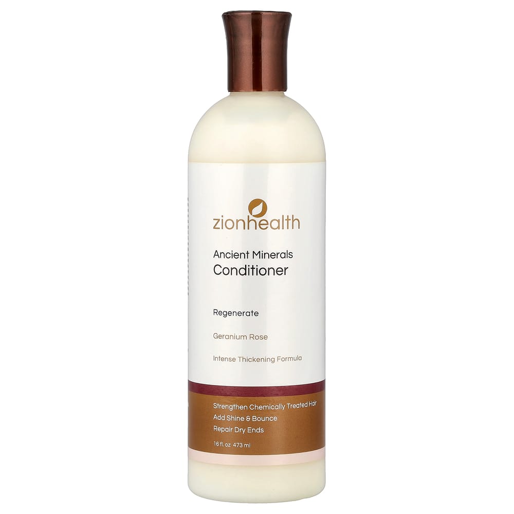Zion Health Adama Rejuvenating Ancient Mineral Conditioner, 16 fl oz (473 ml)