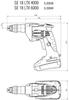 Drill-driver Metabo SE 18 LTX 60002 X 2.0 Ah In Case