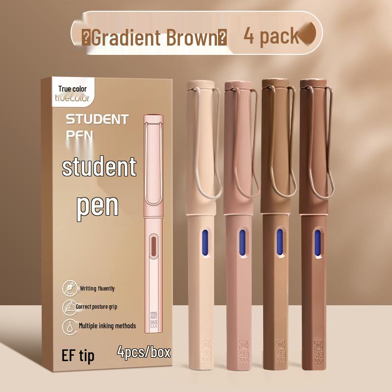 

Набор перьевых ручек True Color: Стильная ручка для каллиграфии для учеников начальной школы со сменным чернильным картриджем и коррекцией осанки при письме