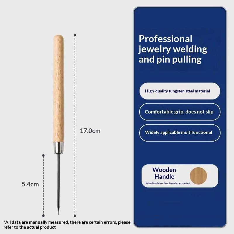 Soldering Pick Anti Scorch Heat Resistant Insulated Handle for Jewelry Repair Personal DIY Creation Projects
