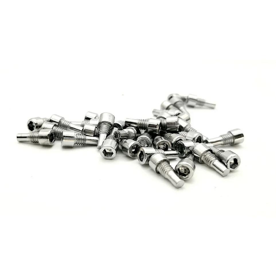 36pcs/lot M4 Bicycle Pedal Anti-Skid Bolt For MTB Mountain Bike Pedals Screwpin Fixed Stud Screw Pin Parts
