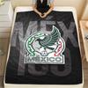 1Pc Mexico National Football Print Flannel Blanket High Quality Warm Comfortable Cover for All Seasons Perfect for Gifts Home Decor