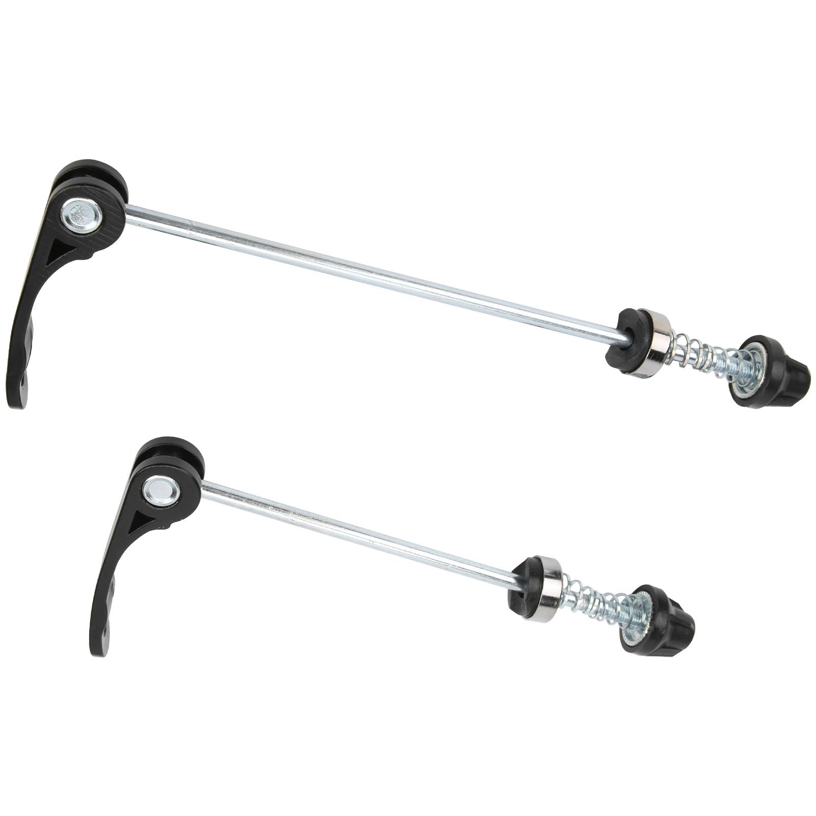 

1 Pair Bicycle Quick Release Skewers Front Rear Skewer Road Mountain Bike Accessory Black чёрный