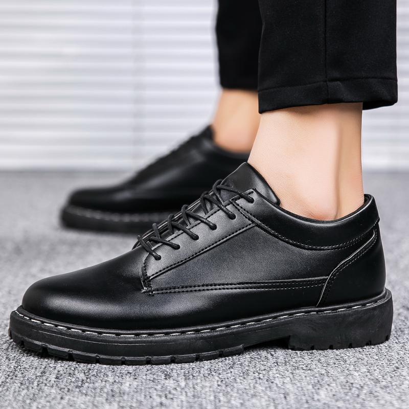 Fashion Genuine Leather Shoes Men Footwear Soft Cowhide Casual Flat Brand Pure Black Casual Shoes Mens Oxford Shoes for Men Mocassin