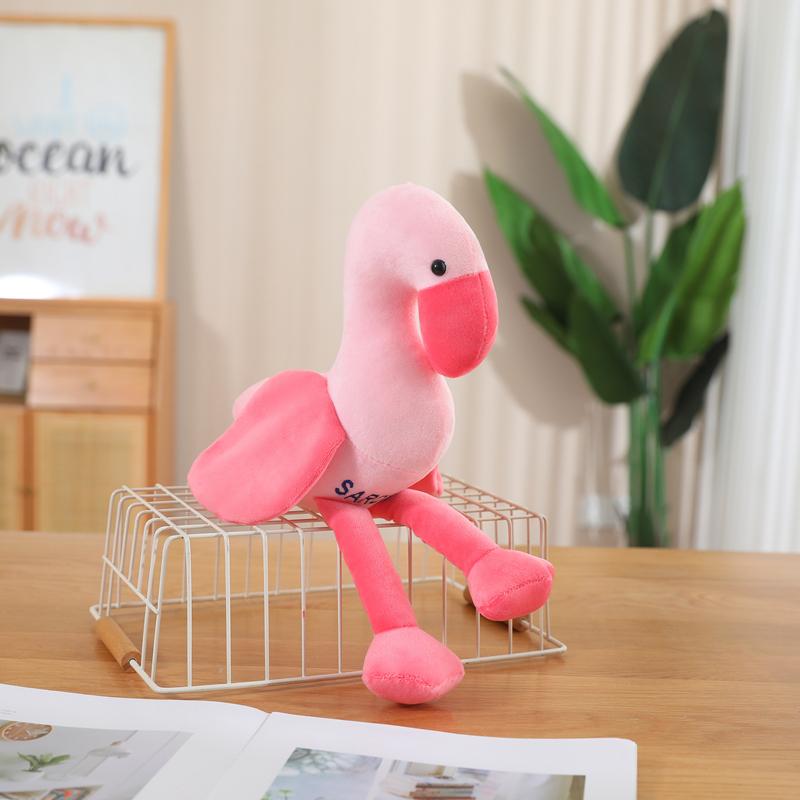 

15cm/25cm Cute Pink Flamingo Plush Toys Soft Cartoon Flamingo for Kids&Girlfriend Holiday Birthday Xmas Gifts Home Decor 15cm