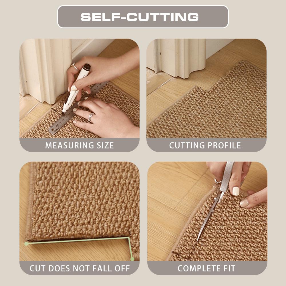 Door Mat Outside Entrance Welcome Mat Outdoor Indoor Entryway Rug Non-Slip Washable Doormat