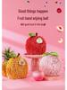 Festive Chenille Fruit Design Quick-Dry Absorbent Hand Towel