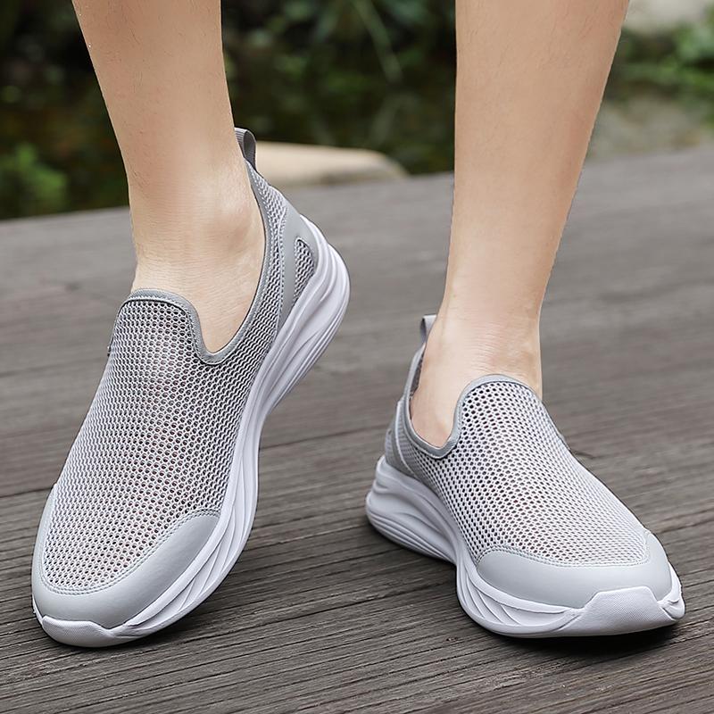 Mesh Breathable Men Casual Shoes Mens Sneakers Fashion Walking Running Shoes Comfort Outdoor Lightweight Sports Shoes for Tenis