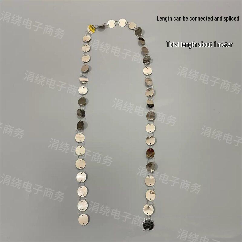 Silver and Gold Sequin String Curtain for Weddings - Beaded Decoration for Backgrounds and Ceilings