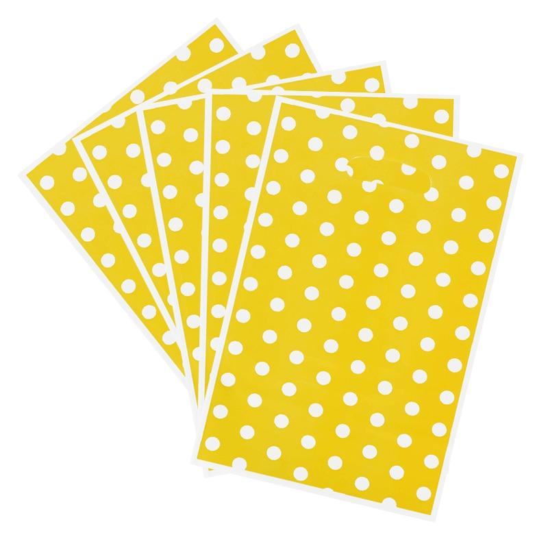 polka dots paper bolsas