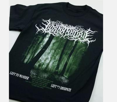 T-shirt Lorna Shore Band Left To Wander Taglia Completa